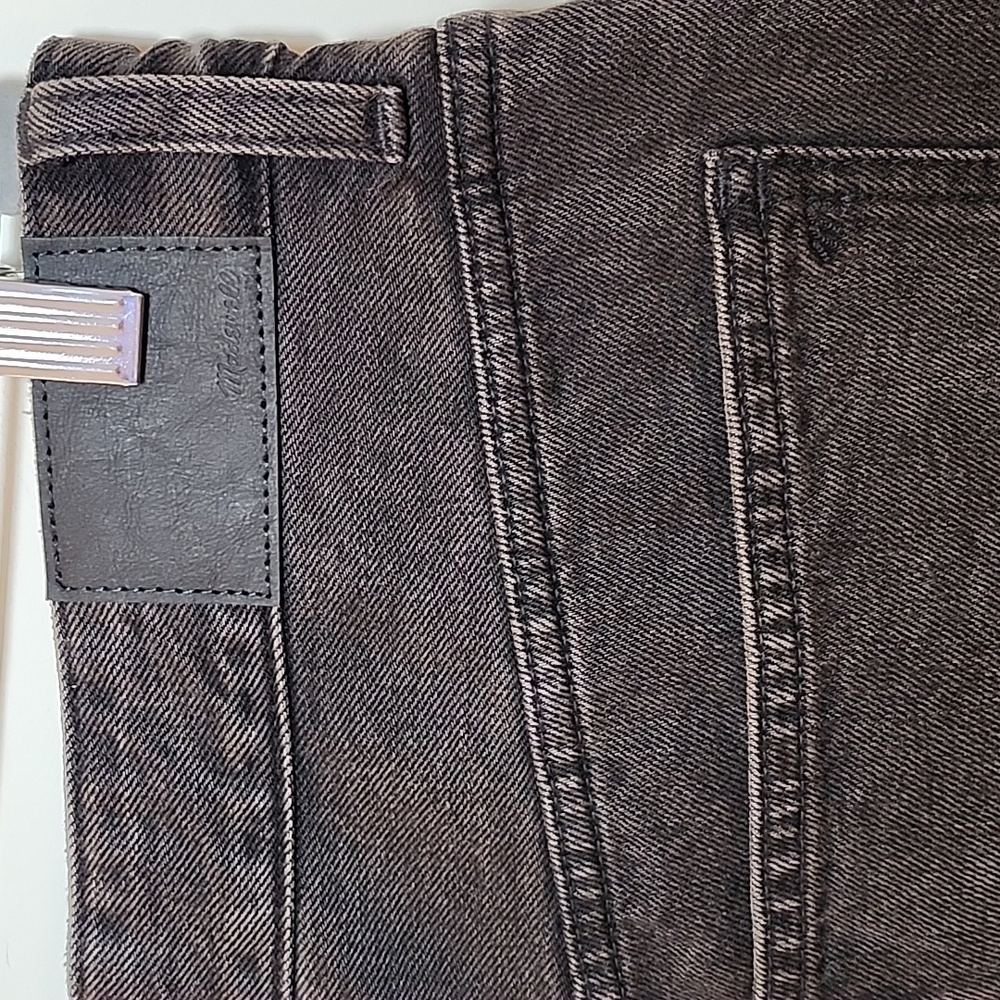 Madewell Jeans Darted Barrel-leg Classic Black Women's Size 30 - Picture 14 of 16